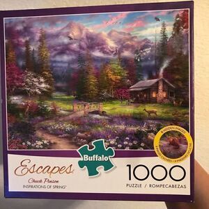 Buffalo Escapes “inspirations of spring“ 1000 piece puzzle-used